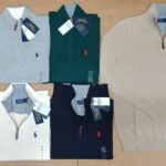 Jersey Quarter-Zip Pullover Sweater For Wholesale